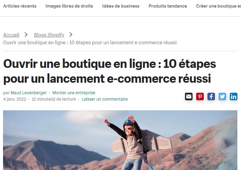 comment démarrer une boutique de commerce électronique